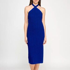 INVITEE Crocheted Halter Dress